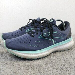 Brooks Glycerin GTS 19 Womens Size 11 Running Shoes Blue Trainers Low Sneakers